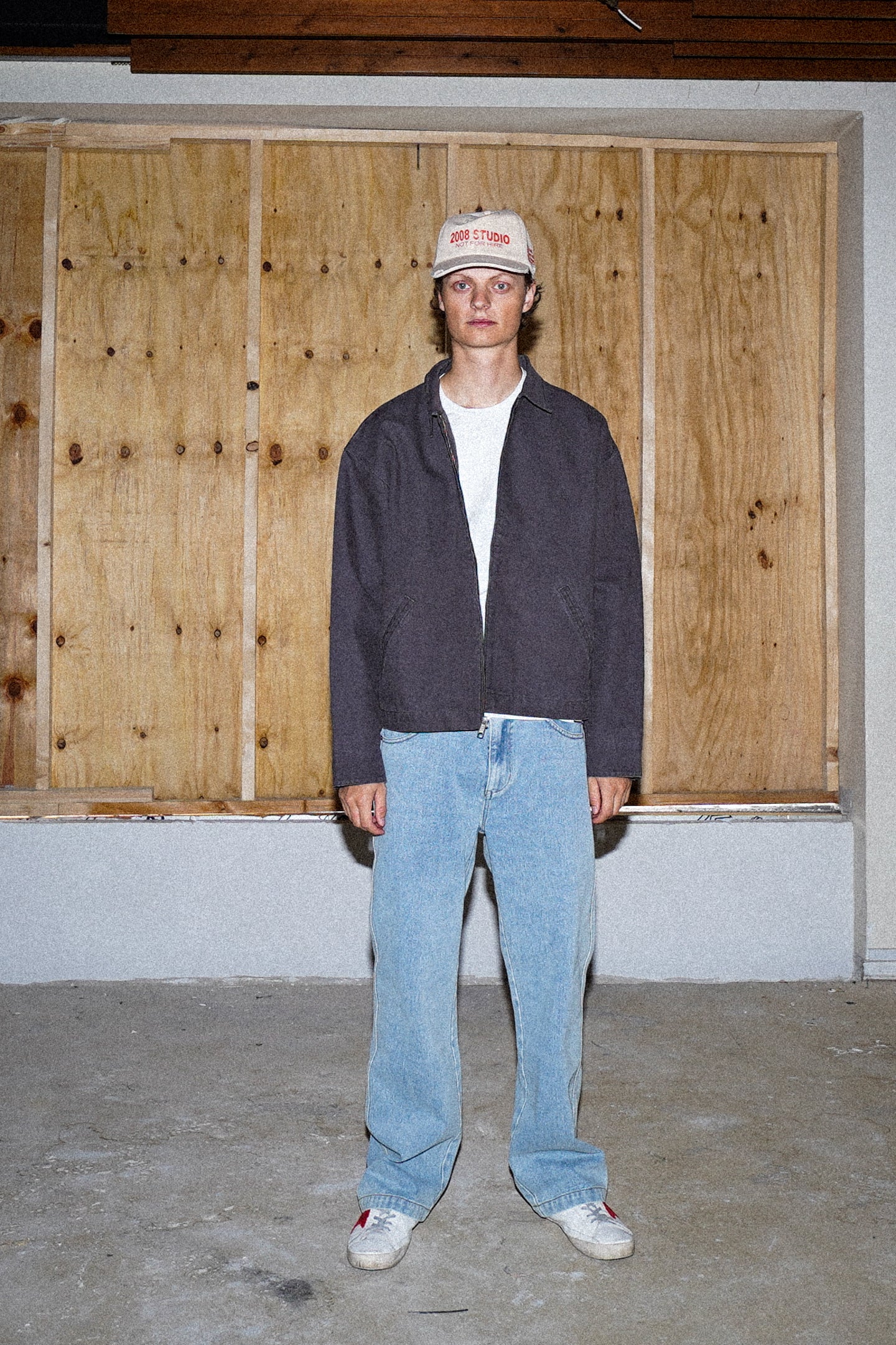 twill jacket [anthracite]