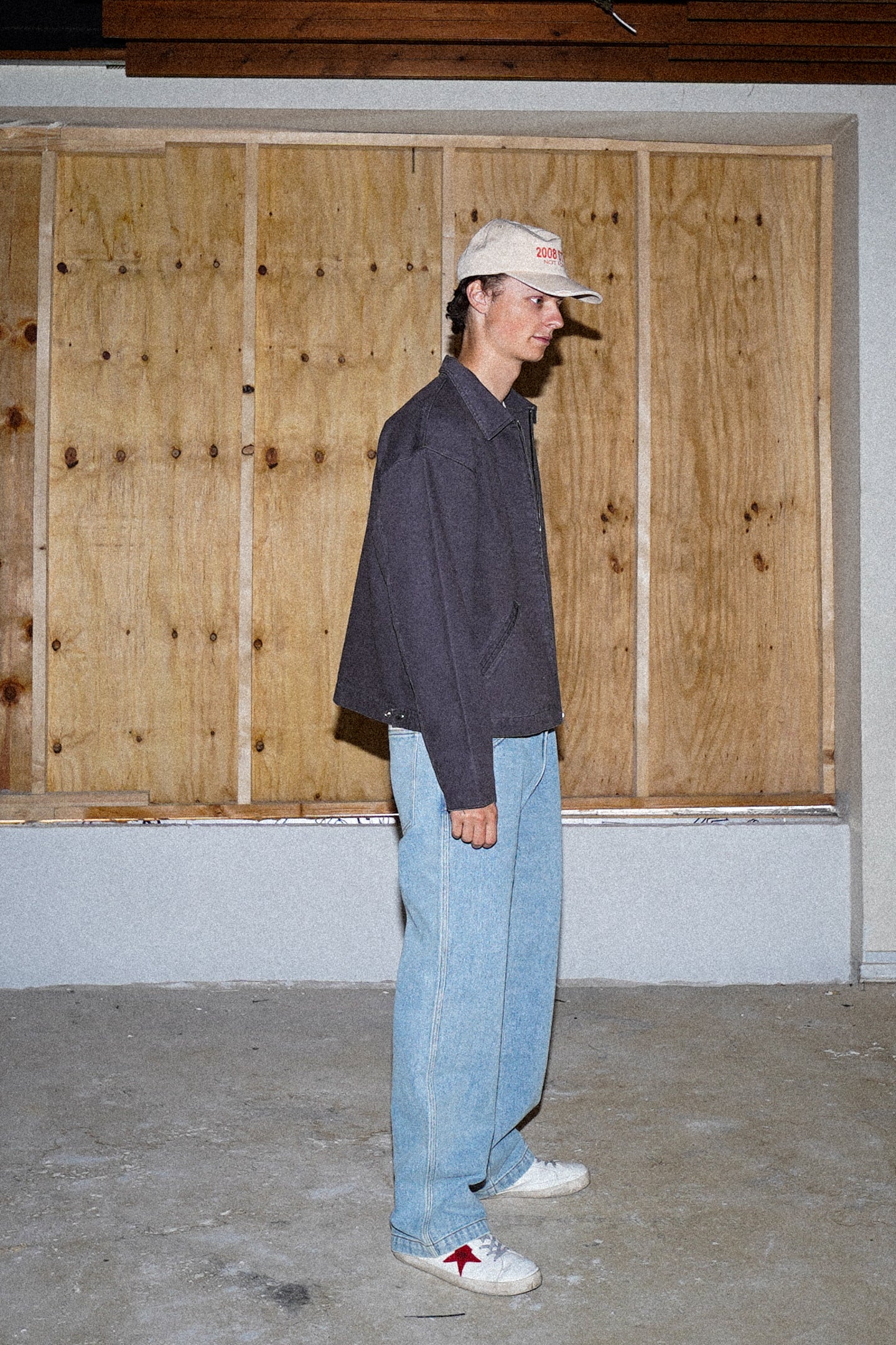 twill jacket [anthracite]