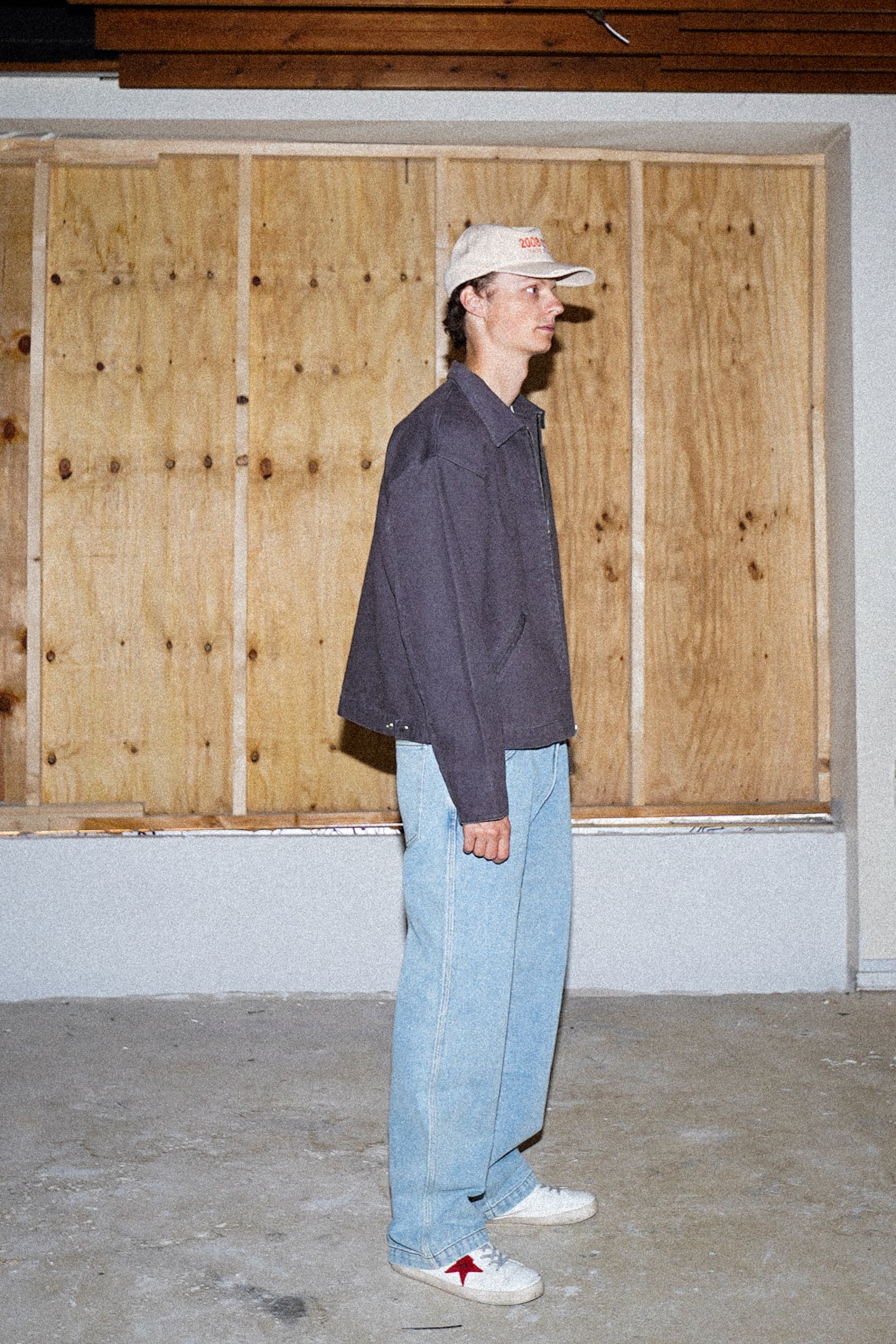 twill jacket [anthracite]