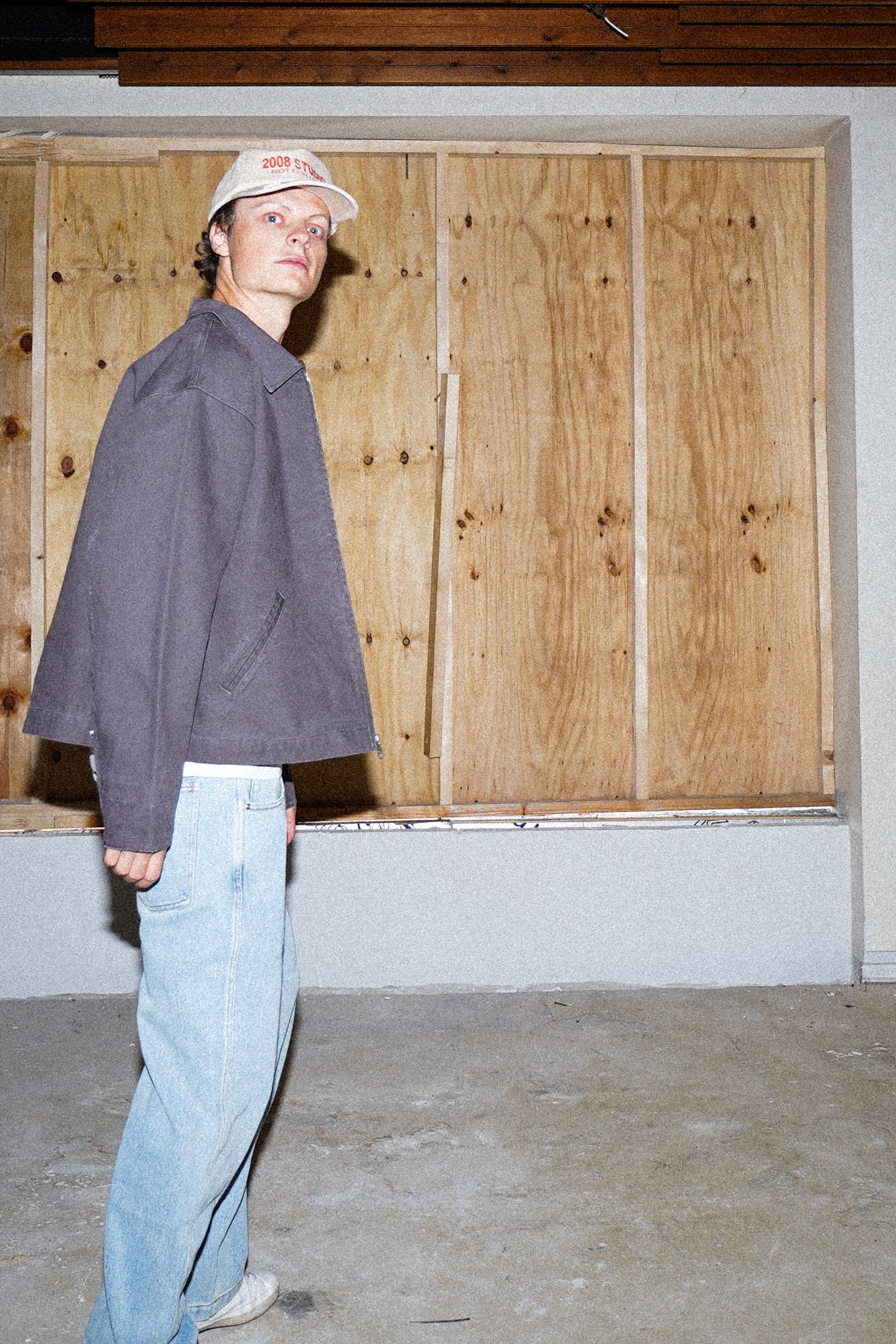 twill jacket [anthracite]