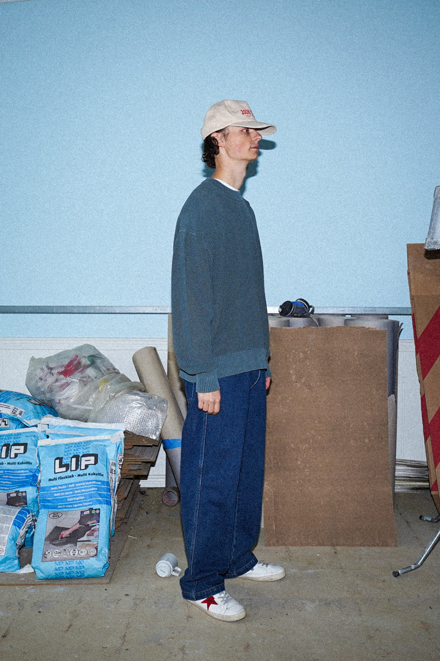 sweater [steel blue]